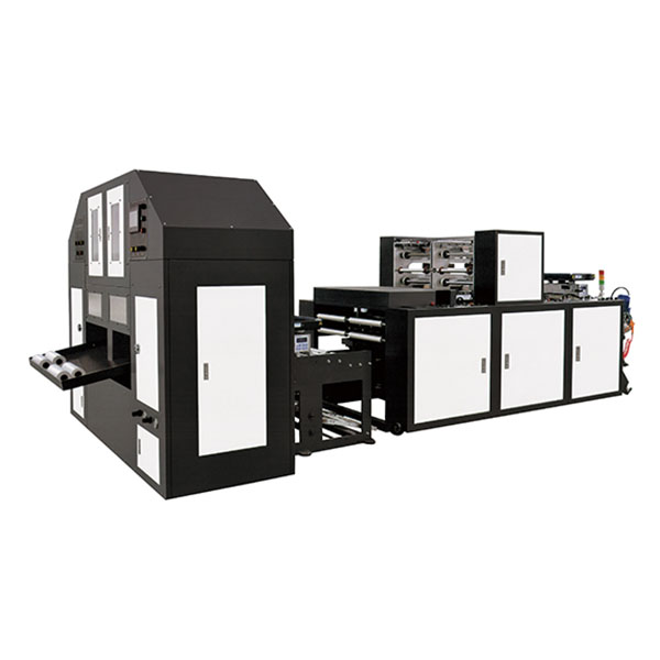 HC-LB500X2雙線全自動(dòng)點(diǎn)斷背心袋連卷制袋機(jī)（有芯）